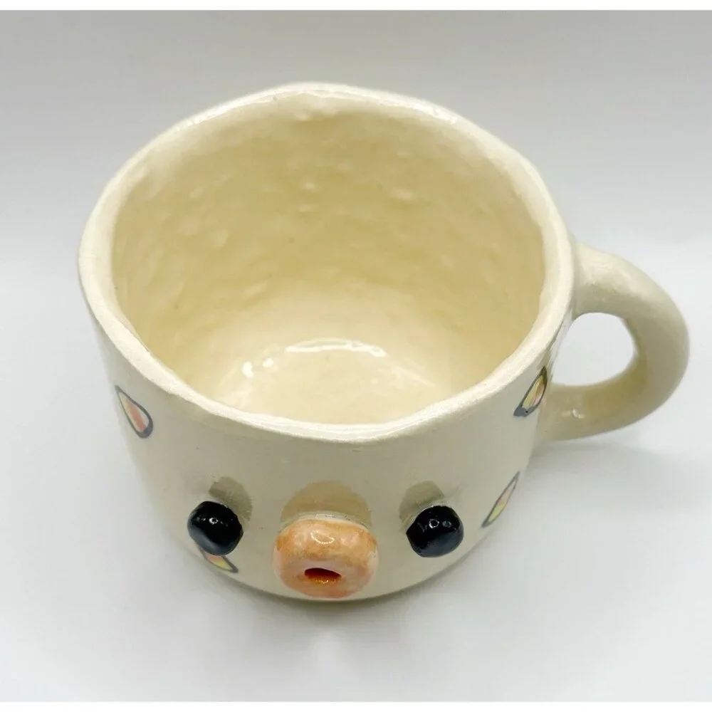 Cotta Ceramics‎ Adorable Candy Corn Face Mug Cup